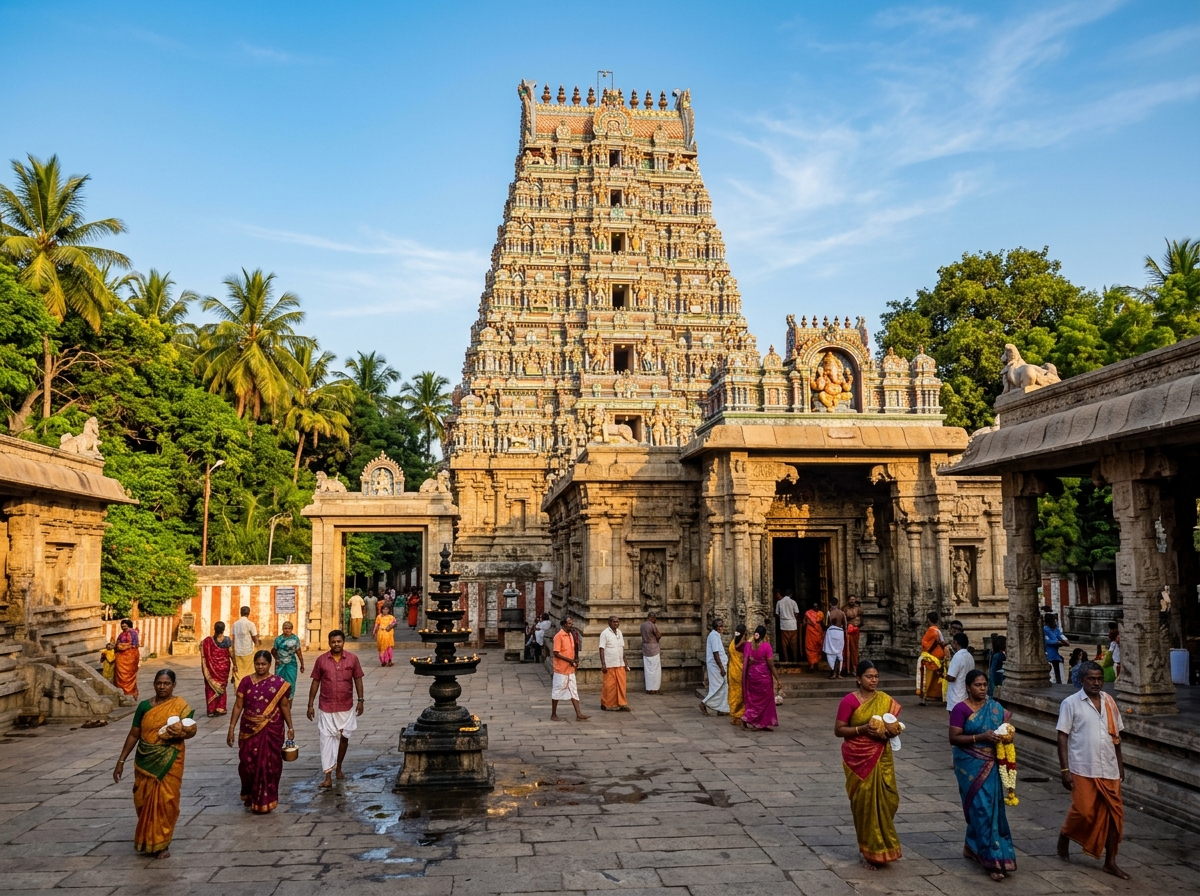 Nearby Attractions near Palm Tree Villa, Karaikudi